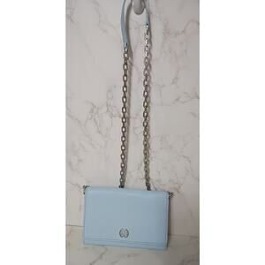Tory Burch Robinson Blue Crossbody Bag